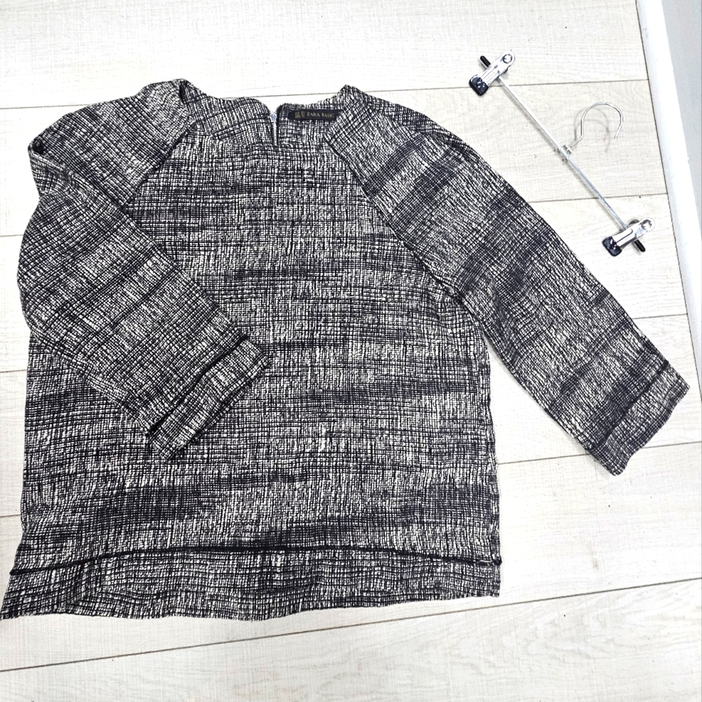 Tweed zara top